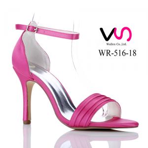 WR-516-18 Pink Color 9cm Heel Height Party Evening Shoes Sandal