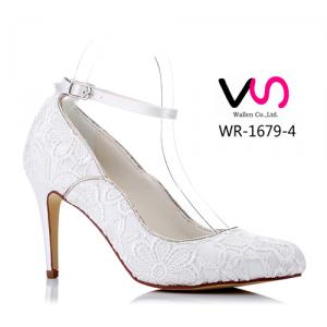 WR-1679-4 Sunflower Lace 9cm Heel Height Pump Bridal Shoes