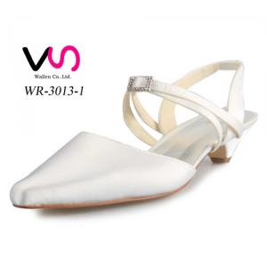 3cm heel high handmade simple style bridal shoes wedding shoes