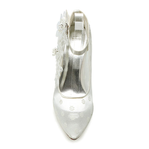WR-162-39 Ivory colour Bridal Wedding Shoes 