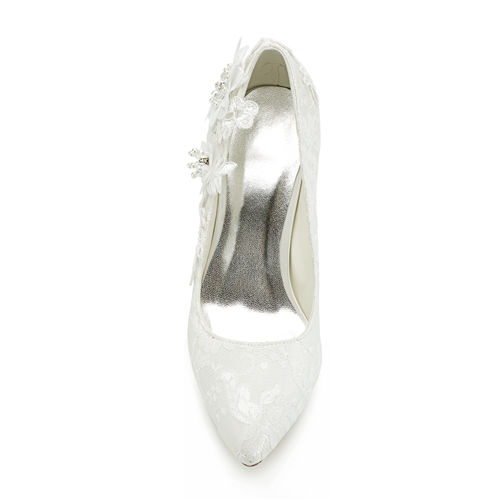 2018 new styles Medium Heel Ivory Colour Wedding Bridal Shoes