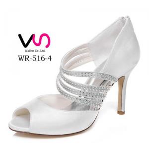 WR-516-4 9cm Heel without platform Ivory Color Wedding Bridal Shoes