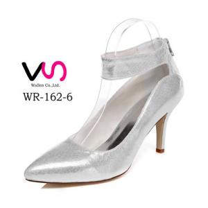 8cm Heel Height Silver Color Women Party Shoe Porm Shoes