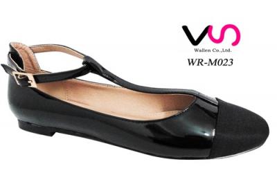 New women's flat  ballerinas with T-strap 
