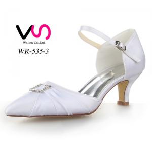 Mary Jane style bridal shoes with simple decoration bridal shoes wedding shoes