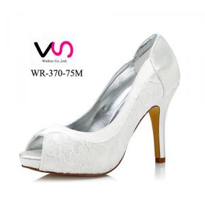 WR-370-75M Lace wedding Shoe dyeable can be accepted